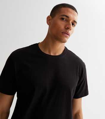 Only & Sons Black Crew Neck T-Shirt