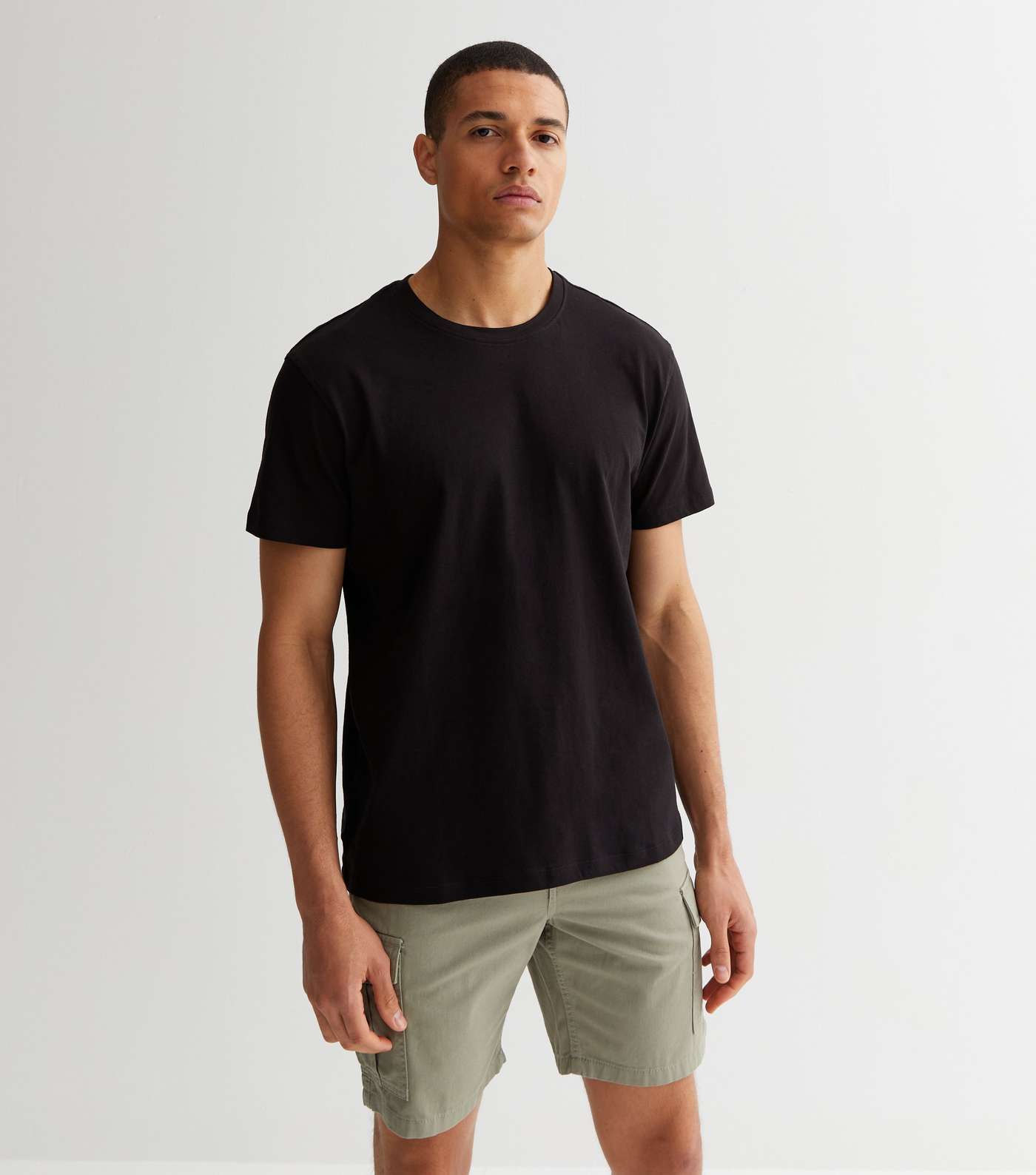 Only & Sons Black Crew Neck T-Shirt Image 2