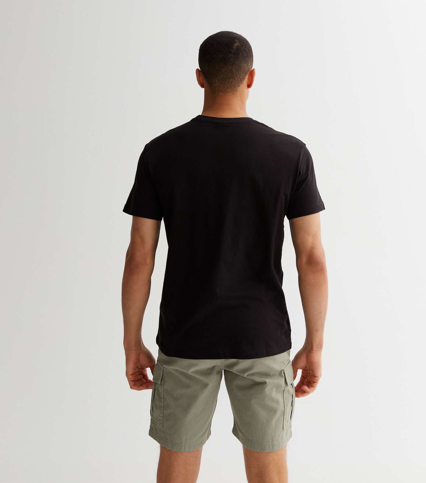Only & Sons Black Crew Neck T-Shirt Image 4