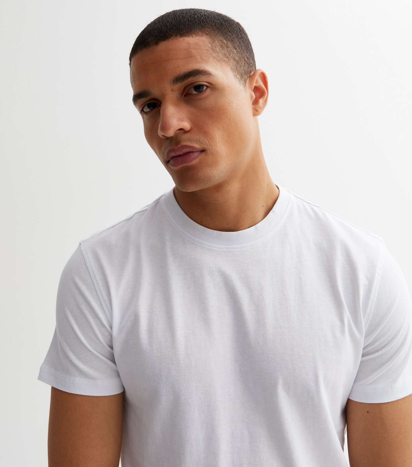 Only & Sons White Crew Neck T-Shirt Image 2