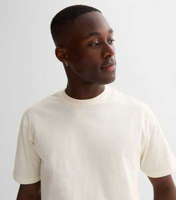 Only & Sons Cream Crew Neck Short Sleeve T-Shirt
