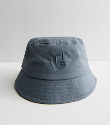 Only & Sons Teal Embroidered Logo Bucket Hat