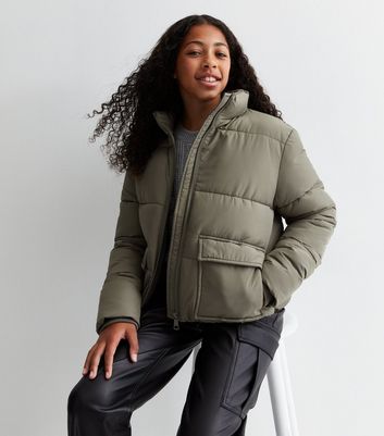 Girls store puffy jacket