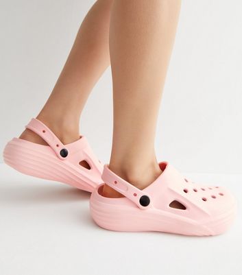 Pink hot sale clog sandals