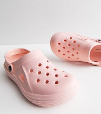 Pink clog sandals online