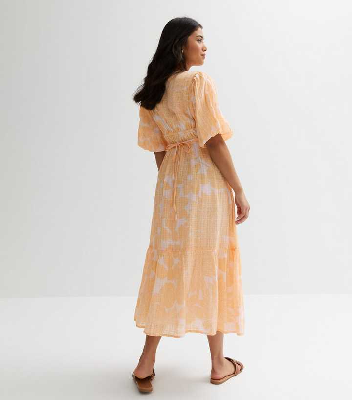 Joanna Hope Frill Sleeve Printed Dress