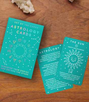 Green Astrology Cards