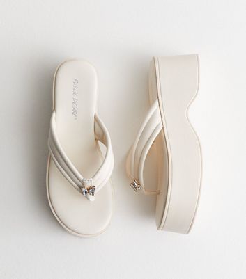 Flip flop hot sale off white