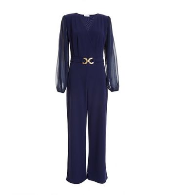 quiz long sleeve jumpsuit