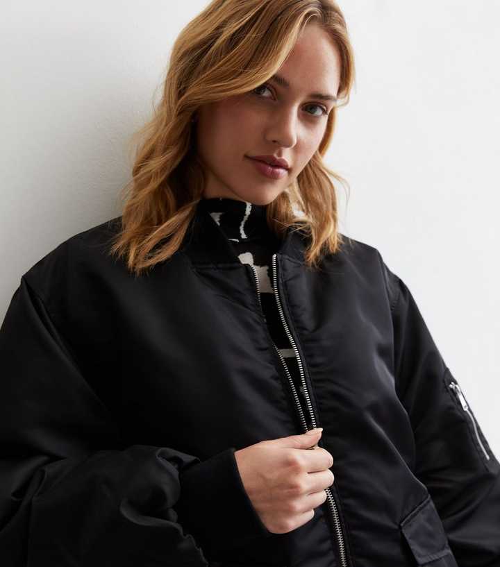 Jackets Urban Classics Ladies Basic Bomber Jacket Black