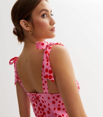 Red spotty sale dress uk