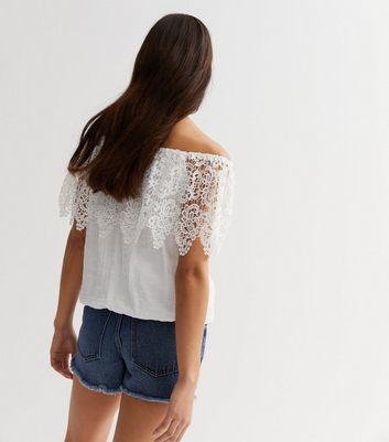 Bardot hot sale white shorts