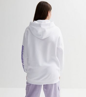 Girls white cheap hoodie