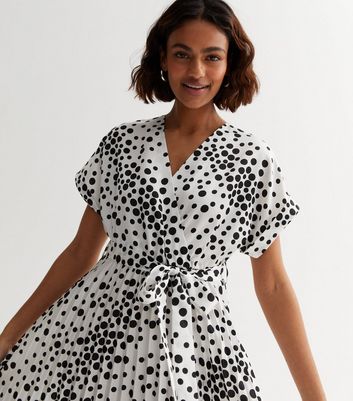 New look deals polka dress