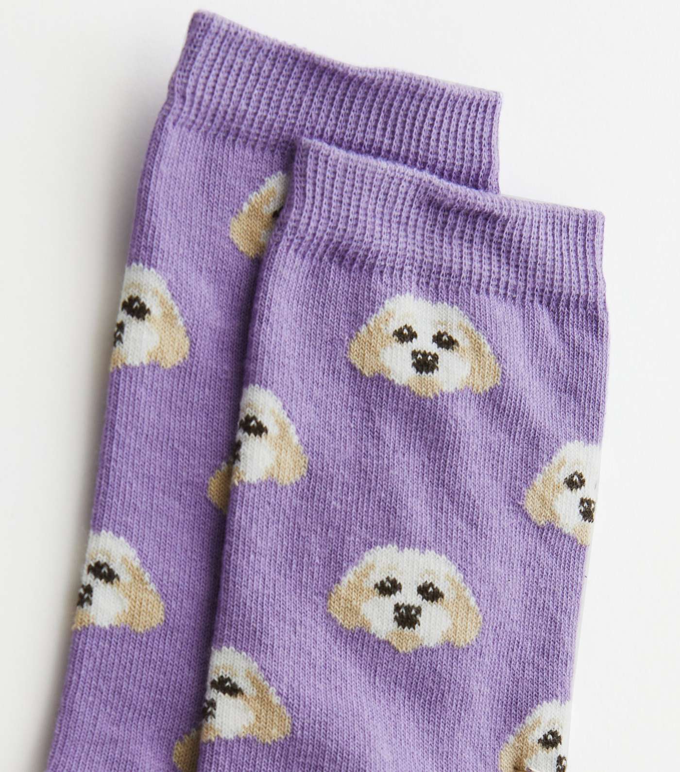 Purple Dog Socks Image 2