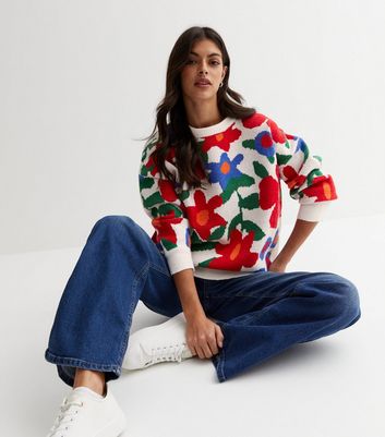 Floral knitwear cheap