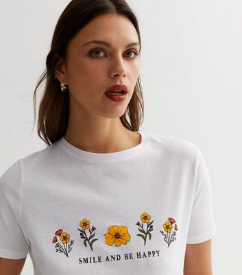 Flower t shirt clearance women's