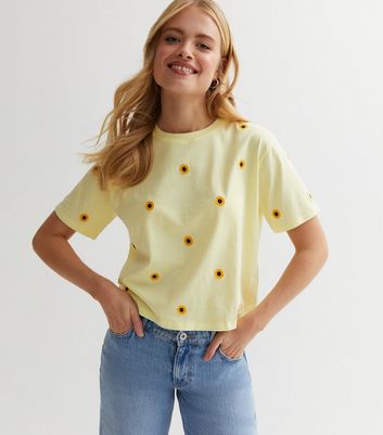 Pale yellow womens store tops