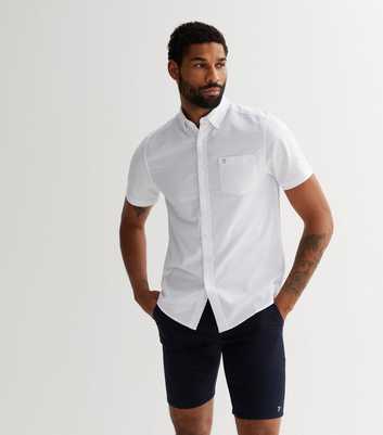 Farah White Short Sleeve Shirt