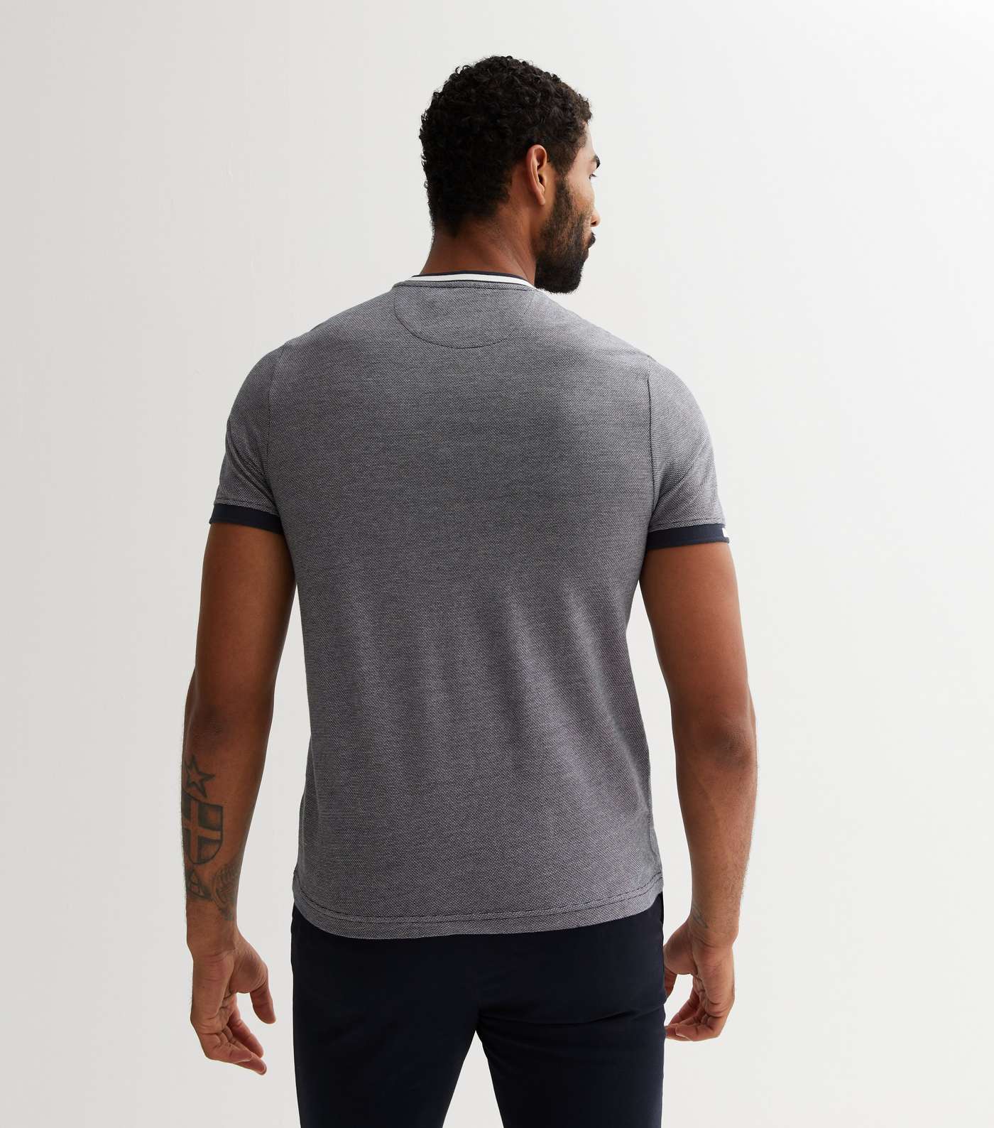 Farah Grey Short Sleeve T-Shirt Image 4