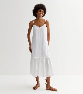 White cotton sundress store uk