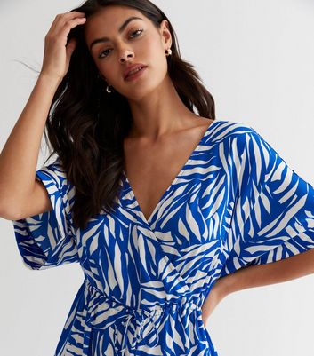 Blue vanilla sales kimono jumpsuit