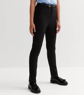 Smart black 2024 skinny trousers