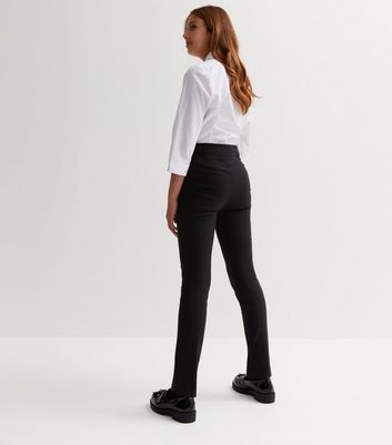 Black School Trousers - Girls Lycra | Black School Uniform