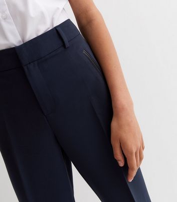 Buy Louis Philippe Blue Trousers Online - 792212 | Louis Philippe
