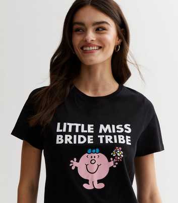 Black Little Miss Bride Tribe Logo T-Shirt