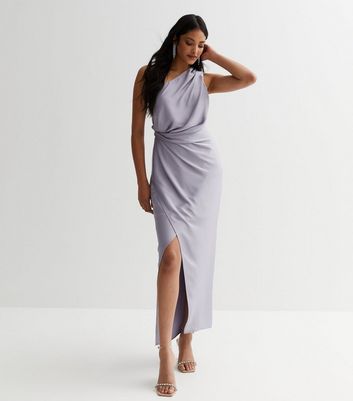 Pale grey dress best sale