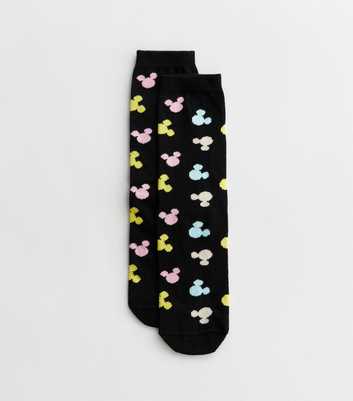 Black Disney Mickey Mouse Socks