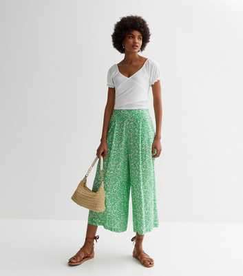 Floral Trousers, Floral Wide Leg Trousers