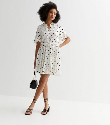 Tall white 2024 shirt dress