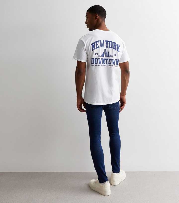 Jack & Jones Dark Blue Skinny Jeans