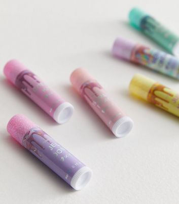 Simple Pleasures 6 Pack Fruity Lip Balm Set New Look