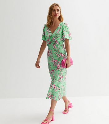 Tropical fashion dress new look