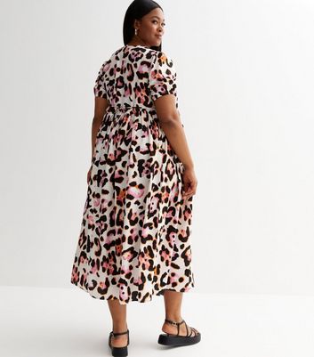 Curve leopard outlet print dress