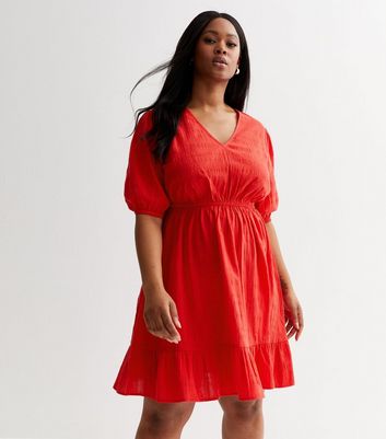 Forever 21 clearance red wrap dress