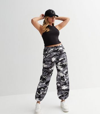 Jaded London Parachute Pants in Forest Camo | REVOLVE