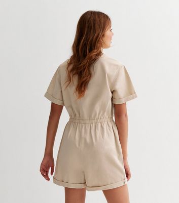 Stone hot sale utility playsuit