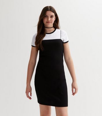 Girls black dress age 12 sale