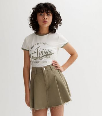 Ada Buttonfly Skirt in Olive Green | Skirts, Clothes, How to look classy