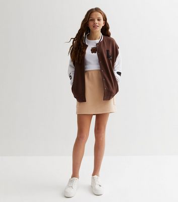 Cargo skirt camel best sale