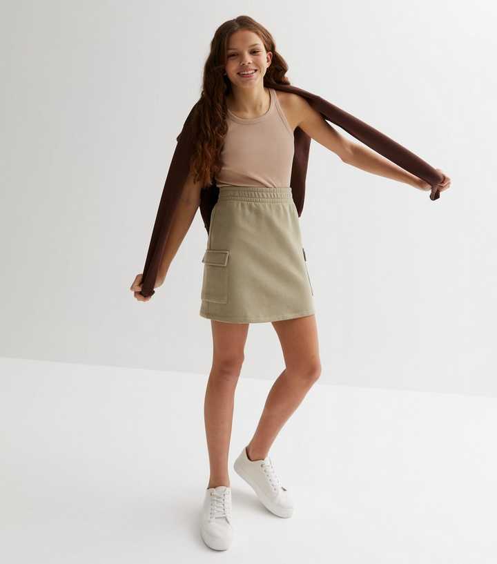 Khaki Skirt Cargo Skirt Country Road Buy BDG By Urban Outfitters