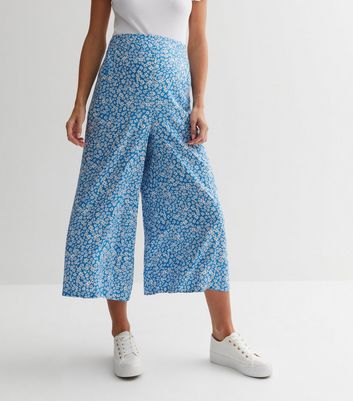 Maternity wide leg outlet cropped pants