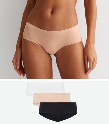 2-pack seamless bikini briefs - Old rose/Pink - Ladies