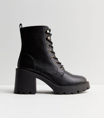 Block heel boots outlet new look