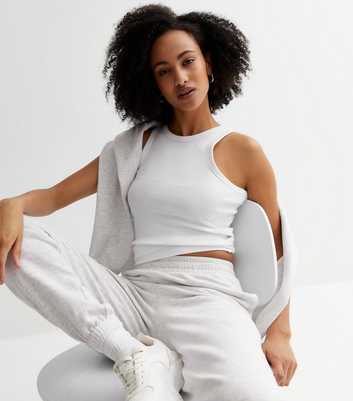 Tall Grey Cuffed Joggers