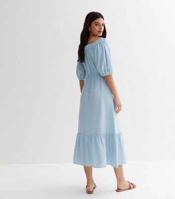 Light blue 2024 casual dresses